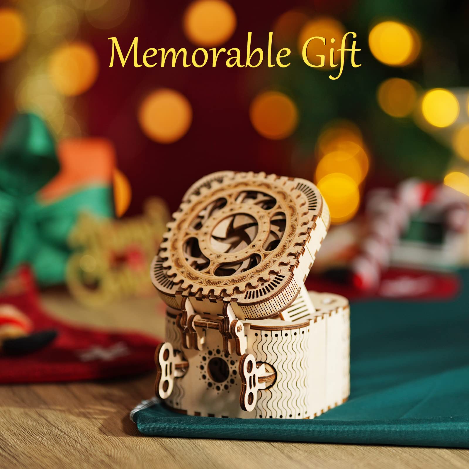 Amazon.com: ROKR 3D Wooden Puzzle LK502+EA02 B07G2F7DCH+B0B4WCLG2M